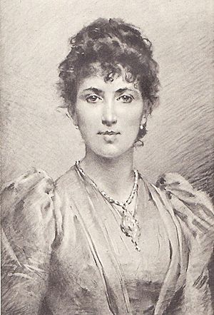 Engraved portrait