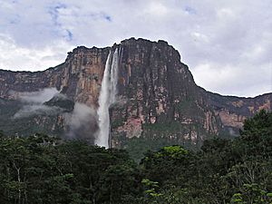 Angelovy vodopády ve Venezuele 001