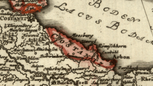 Arbon (J. M. Hase Circvli Sveviae Mappa 1742)