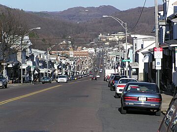 Ashland PA looking Downtown