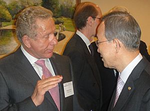 Ban Ki-Moon Behgjet Pacolli CSIS 2010 04 21