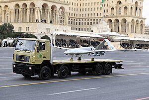 Bayraktar TB2 at 2020 Victory Parade in Baku