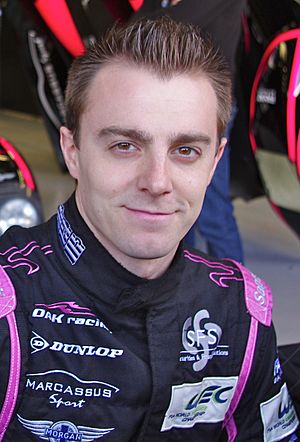Bertrand Baguette Driver of Oak Racing's Morgan Nissan (8667984777) (cropped).jpg
