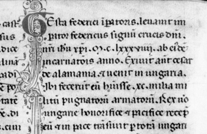 BnF lat. 4931, f. 150d, initial