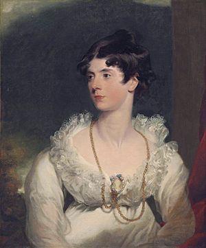 Charlotte Sophia, Countess of Surrey (1788-1870), by studio of Sir Thomas Lawrence