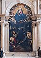 Chiessa di san Zaccaria Madonna col bambino, san Benedetto e altri santi (1605)