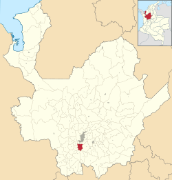 Location of the municipality and town of Caldas, Antioquia in the Antioquia Department of Colombia