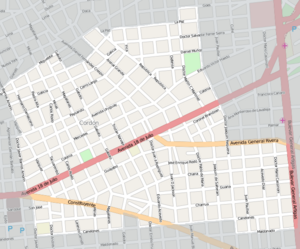 Street map of Cordón