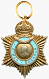 Diwan Bahadur Title Badge, India