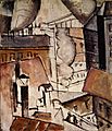Fernand Léger, 1911, Roofs in Paris, oil on canvas, private collection