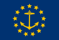 Flag of Rhode Island (1882–1897)