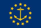 Flag of Rhode Island (1882–1897)