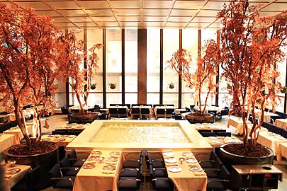 Four Seasons Restaurant- The Brilliant Pool Room