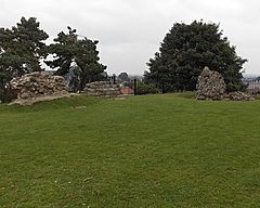 Fragmentary remains of Oswestry Castle (Geograph 4172468 by Jaggery).jpg