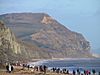 Golden Cap from Charmouth - geograph.org.uk - 1184579.jpg