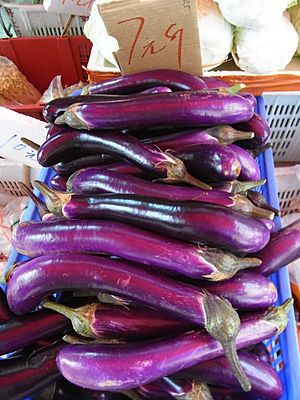 HK SYP Best of Best Vegetable purple Eggplant Aug-2012