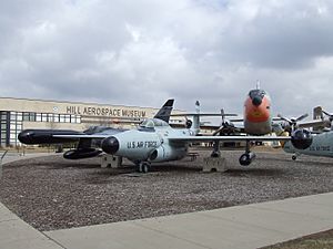 Hill Aerospace Museum, building & airpark.jpg