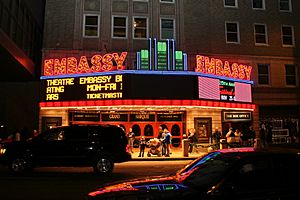 Historic Embassy Theatre and Indiana Hotel