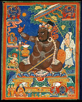 Indian Adept (siddha) - Virupa 16 century Private coll.