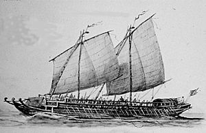 Iranun lanong warship by Rafael Monleón (1890)