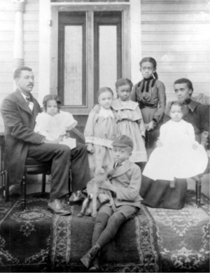 Irvine Garland Penn and Family