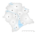 Karte Stadtkreise Zürich