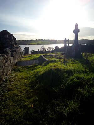 Killone Abbey Graveyard Lake View
