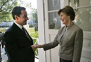 L. Bush-Sarkozy 20070608-5 d-0047-515h