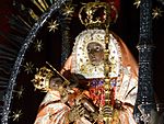 La Virgen de Candelaria, en Tenerife, Patrona de las Islas Canarias, España
