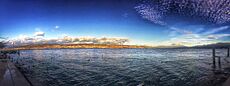Lake of Zurich as seen from Wädenswil