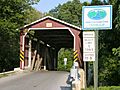 Landis Mill Covered Bridge Approach 3264px
