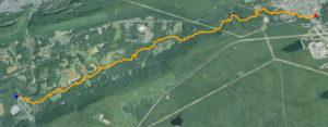 Little Mahanoy Creek satellite map