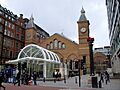 Liverpool Street station entrance Bishopsgate
