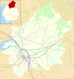 Aballava is located in the City of Carlisle district