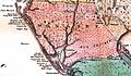 Manatee Map from 1856