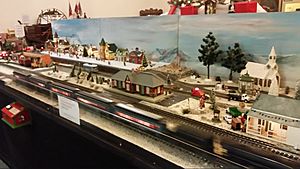 Model Trains at the Bedford Museum & Genealogical Library