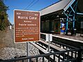 Morris Canal marker at Richard Street HBLR