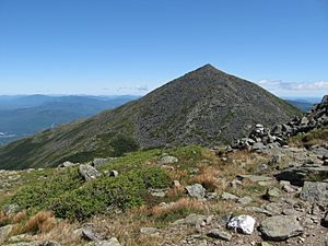 The northern slope of Mount Madison, as seen from Mount Sam Adams