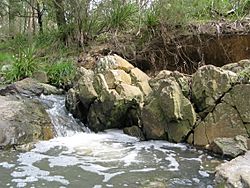 Mullum Mullum Creek rockfall