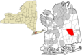Nassau County New York incorporated and unincorporated areas Levittown highlighted