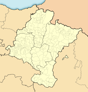 Map of Eslava, Navarra