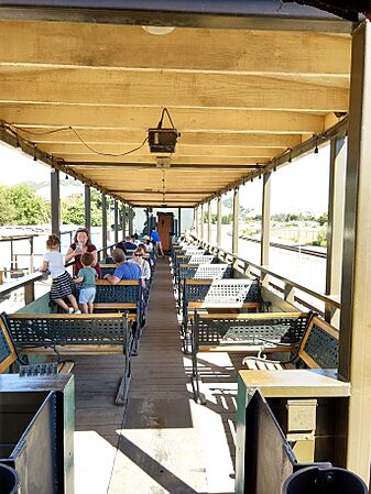 Niles Canyon Railway open Passenger Car