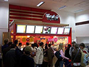 Nirulas express outlet at Delhi Airport