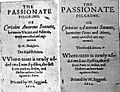 Passionate Pilgrim title page comparison