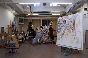 Paula Rego's Studio 2007