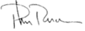Phil Bredesen signature