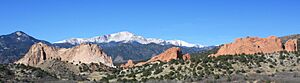 Pikes Peak and Garden of the Gods (25846068782)