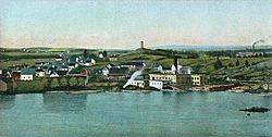 View of Pittsfield in 1905