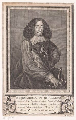 Portret van Bernardino de Rebolledo, RP-P-1905-1265