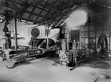 Power plant at the Ravenswood Deep Mines Ltd., Queensland, ca. 1898